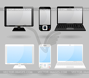 Computer - vector clip art