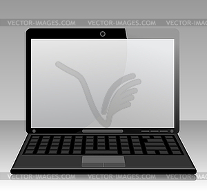 Laptop - vector clip art