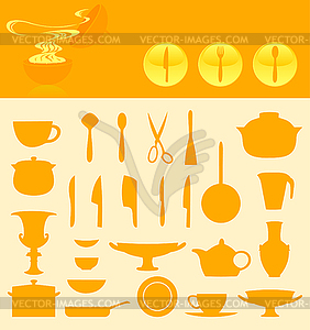 Ware icons - vector clip art