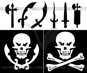 Ancient weapon - vector clipart