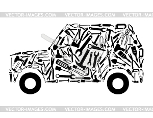 Car - vector clip art