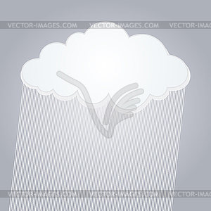 Cloud - vector clipart