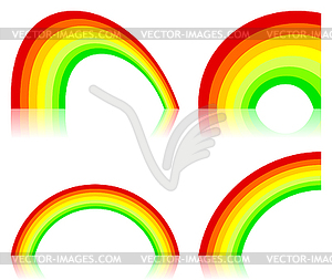 Icon rainbow - vector clipart