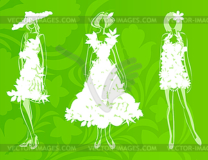 Natural fashion - vector clipart