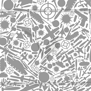 War background - vector image