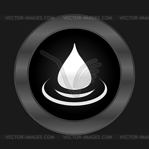 Water drop - vector clipart