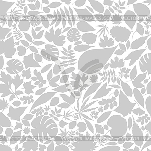 Leaf background - vector clipart