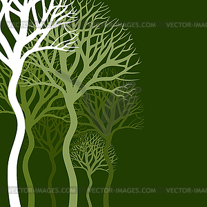 Abstract tree - vector clipart / vector image