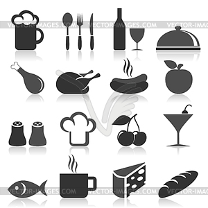 Food icon - vector clip art