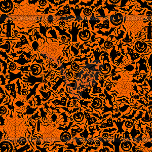 Background for Halloween - royalty-free vector clipart