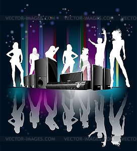 Dance - vector image