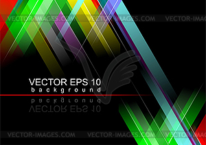 Black background - vector image