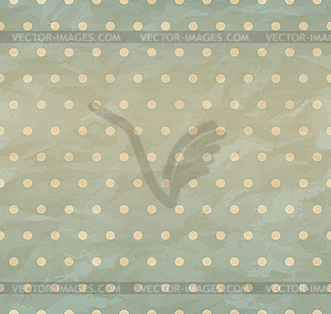 Crumpled retro paper pattern - vector clipart