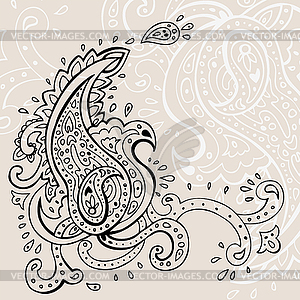 Paisley ornament - vector image