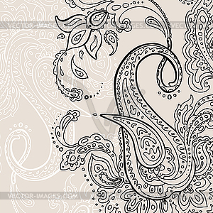 Paisley ornament - vector image