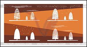 Trees - vector image