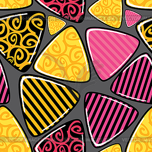 Colorful decorative seamless  background - vector clipart