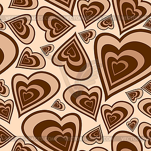 Valentine day - seamless pattern - vector clipart / vector image