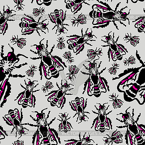 The fly pattern - vector clipart