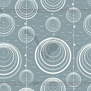 Decorative elements - seamless pattern - vector clipart