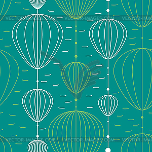 Decorative elements - seamless pattern - vector clip art