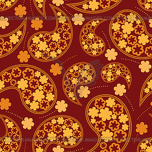 Decorative elements - seamless pattern - vector clipart