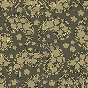 Decorative elements - seamless pattern - vector clip art