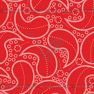 Decorative elements - seamless pattern - vector clipart