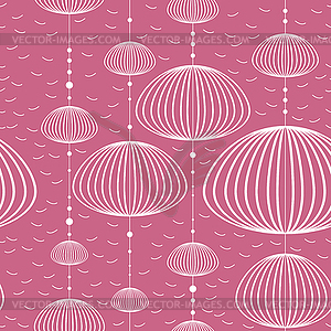 Decorative elements - seamless pattern - royalty-free vector image