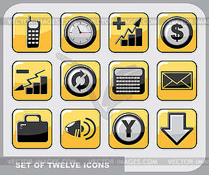 Icons - vector clipart