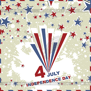 Independence Day- 4 of July - vector clipart