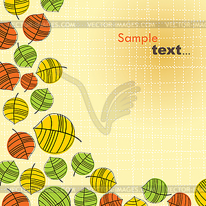 Floral background - vector EPS clipart