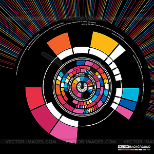 Colorful background - vector image