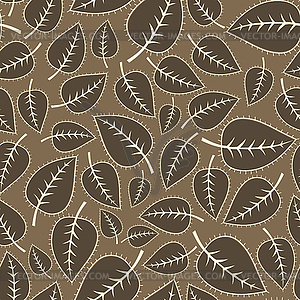 Leaves seamless - vector image