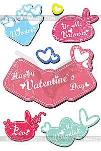 Valentine`s Day card - vector clipart / vector image