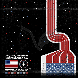 Independence Day- 4 of July - vector clip art