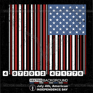 Independence Day- 4 of July - vector image