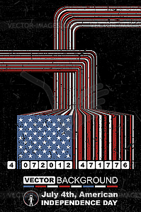 Independence Day- 4 of July - vector image