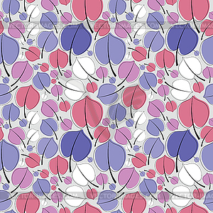 Floral seamless pattern - vector image