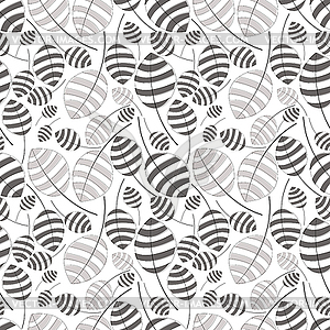 Floral seamless pattern - vector clipart