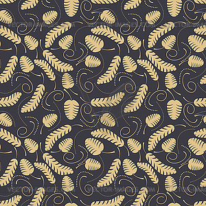 Floral seamless pattern - vector image