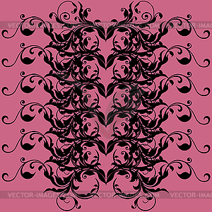 Retro floral seamless - pattern  - vector image