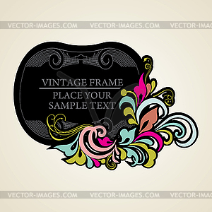 Elegance vintage frames for your text  - vector EPS clipart