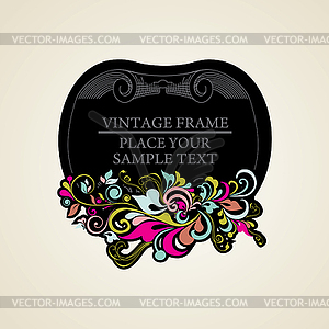 Elegance vintage frames for your text  - vector clip art