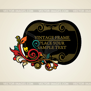 Elegance vintage frames - vector clipart