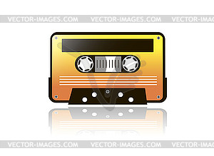 Cassette - vector image