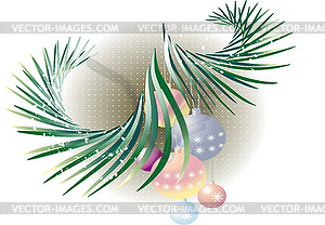 New Year\'s tree - vector image