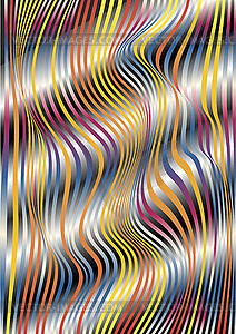 Colored vertical stripes - vector clip art