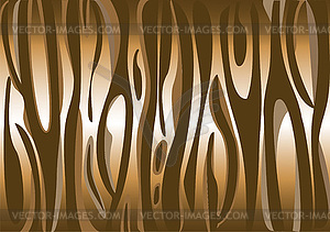 Background tiger skin - vector clipart