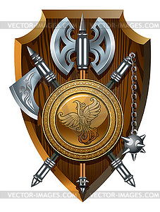 Heraldic emblem - vector image